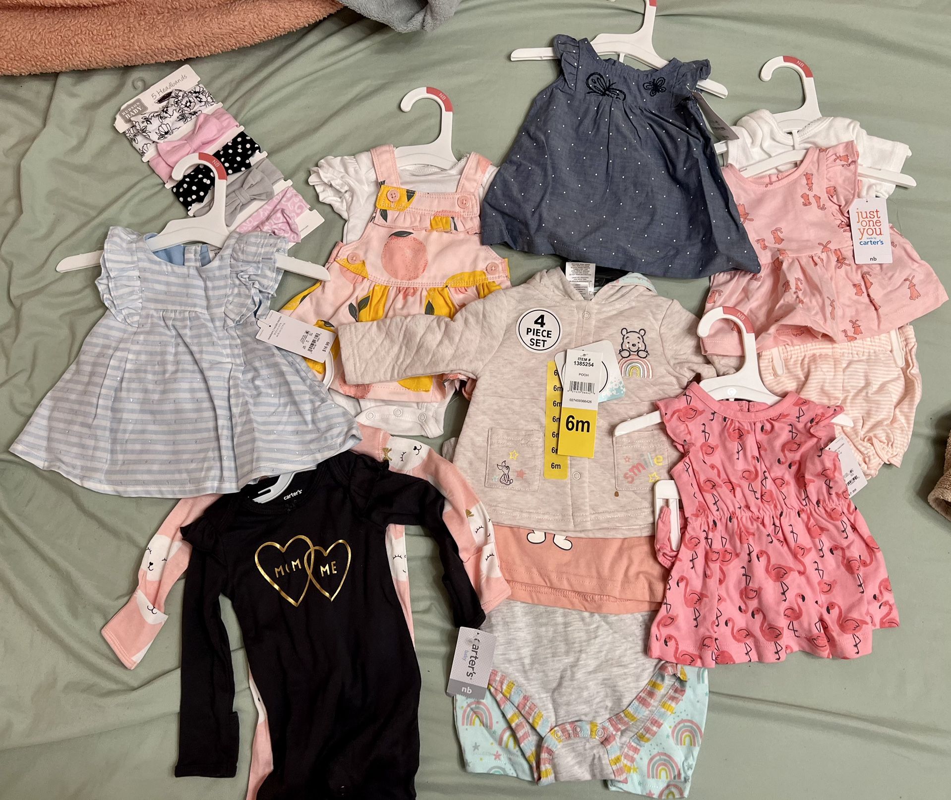 Bundle Of Baby Girl Clothes & Accessories for Sale in El Cajon, CA