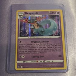 Dragapult Holo Rare - 089/195 - Silver Tempest Pokemon 2022