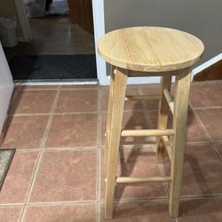 Wood Stool 