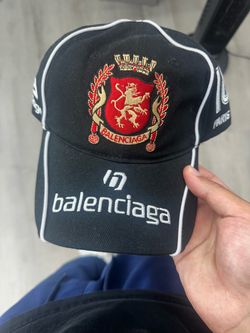 Balenciaga Racing Cap Black