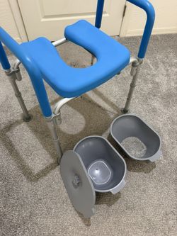 Raised Or Bedside Toilet Commode