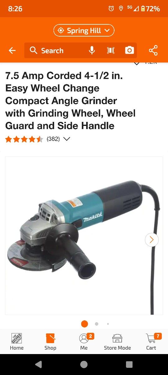 New Makita Angle Grinder
