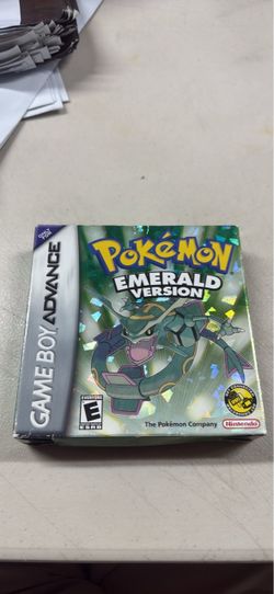 Pokémon Emerald Version – Game Boy Advance – 100% Complete CIB