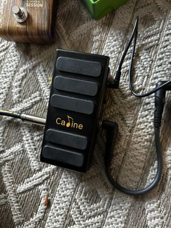Caline Cp-31 Hot Spice black wah Or Volume pedal