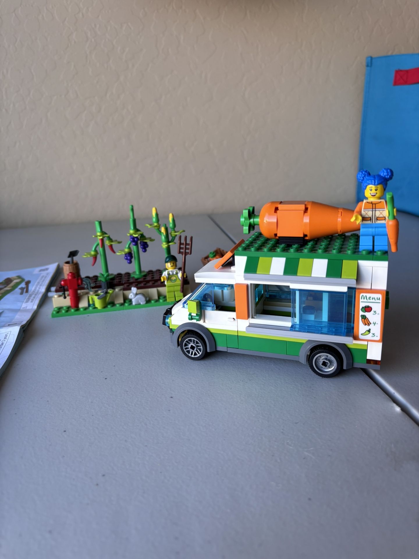 Lego Carrot Mobile With Market