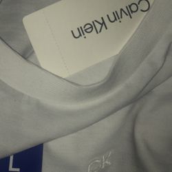 Calvin Klein White Tee Brand New with Tags Size L