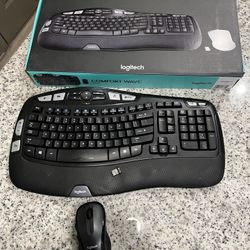 Logitech Keyboard WITH WIRELESS MOUSE