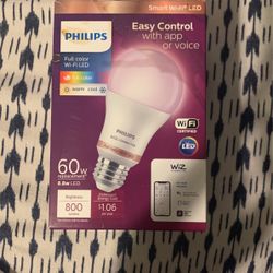 Philips Smart Full color wi-fi LED Wiz connected