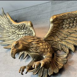 Gigantic Vintage Brass Eagle 