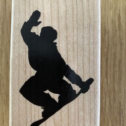Stampin Up! Snow Boarding Stamp 
