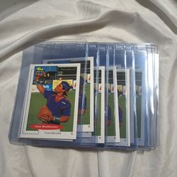 15 1991 Classic Best Ivan Rodriguez Texas Rangers Rookie Cards Pack Fresh