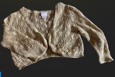Ladies Gold knitted sweater