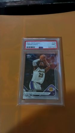 LeBron James 2025 Topps Now #134 PSA 9 Mint