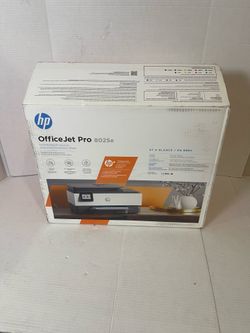 HP OfficeJet Pro 8025e Wireless All-in-One Color Inkjet Printer