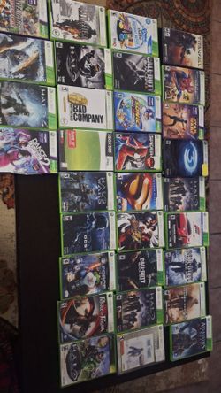 Xbox 360 Collector Bundle - 27 Xbox Games - Spider-Man Web of Shadows!