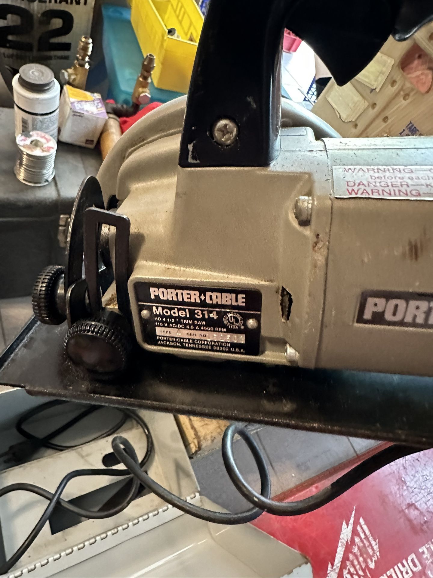 Porter Cable 314 Trim Saw
