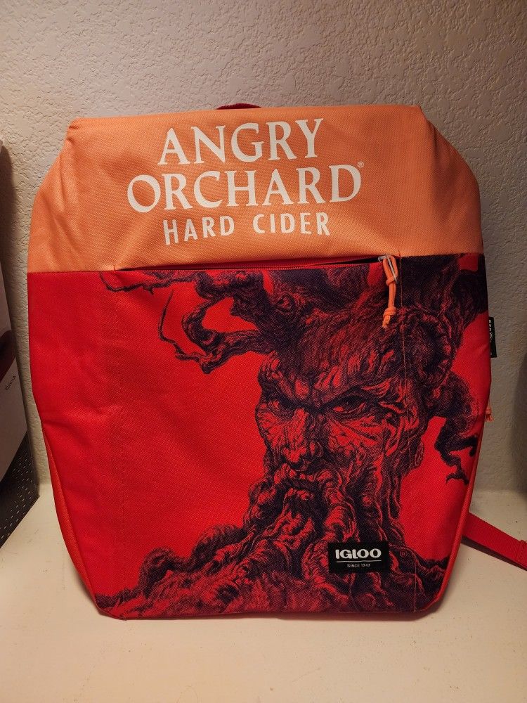 Angry Orchard Igloo Backpack Ice Cooler