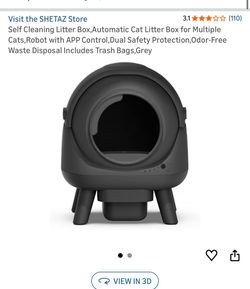 Electric cat litter box