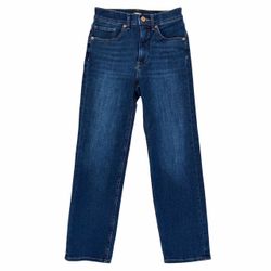 Express Womens 00 Straight Jeans Ankle Short High Rise 4 Way Hyper Stretch