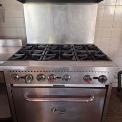 Cpg 6 Burner Restaurant Range