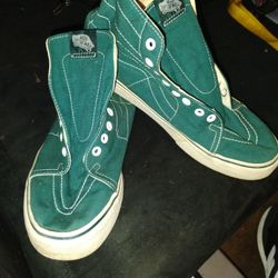 VANS OFF THE WALL OLD SKOOL HI TOPS  (8.5 Mens/10 Wmns)