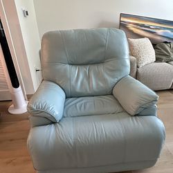 Teal  Electric Recliner