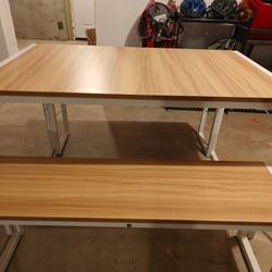 Dining Table With Benches