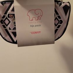 brand new Ivory Ella Hip pack .. color pink/blue