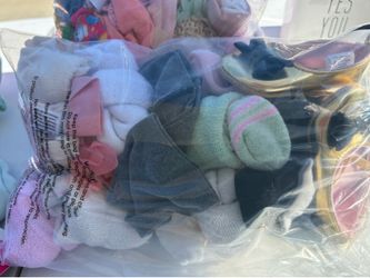 Baby Infant socks, headbands etc