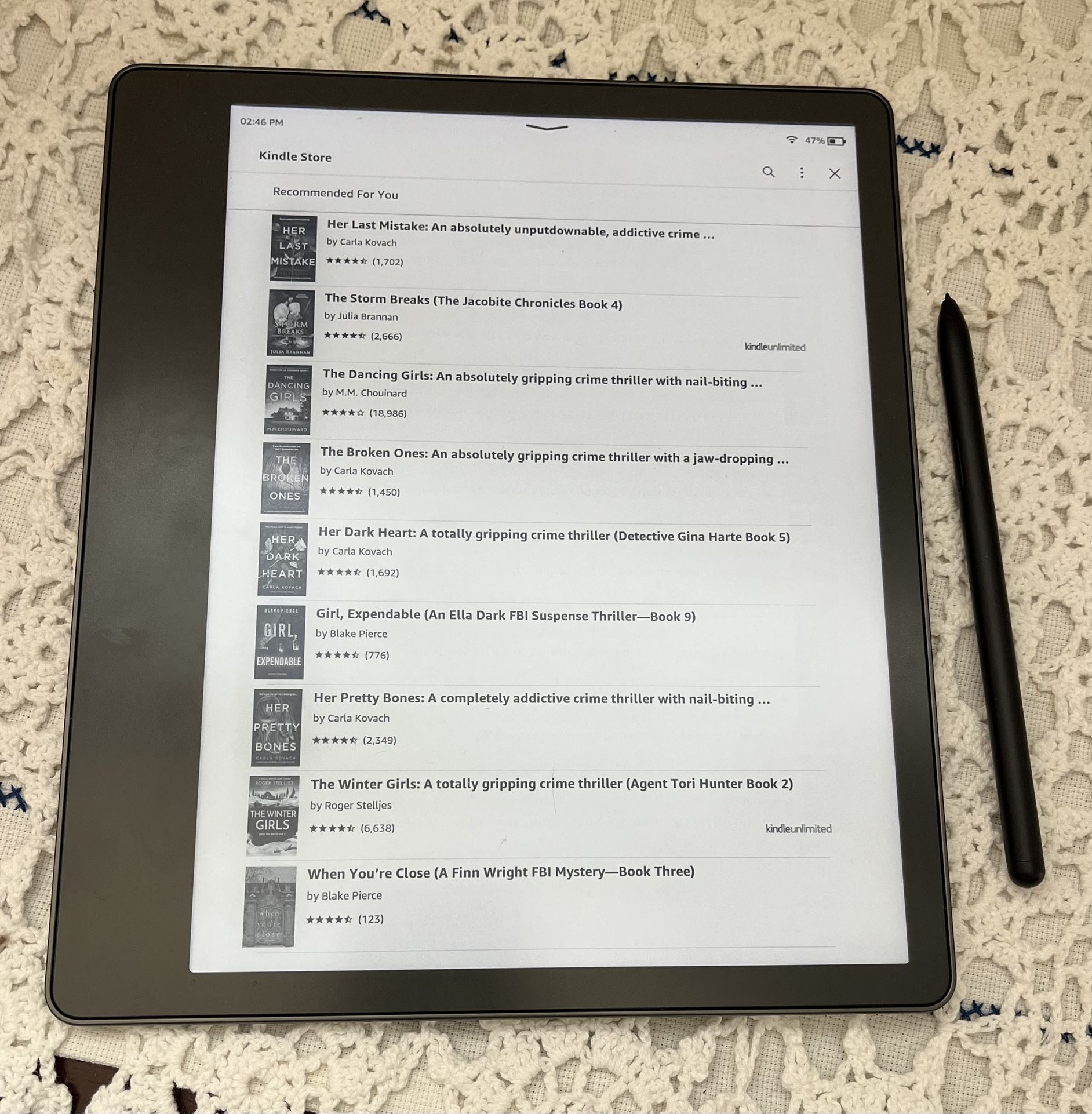 Kindle Scribe 64gb &Pen 