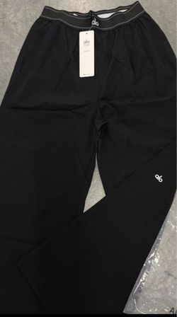 New Alo Trousers Pants Black Size S