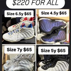 Nike Foams All For $220 