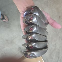 Golf Irons 5-9, PW (Complete Set!) - BOBBY JONES by Jesse Ortiz, Ladies, RIGHT-HAND ~ Reg Flex Graphite Shaft