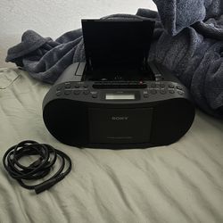 Sony CFD-S70 Boombox CD Player Radio Stereo Cassette 