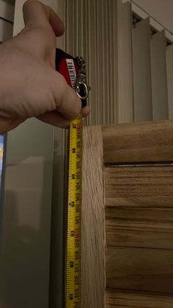 wooden room divider