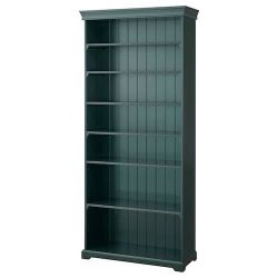 Green IKEA Liatorp Bookshelf