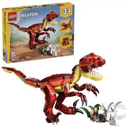 Creator 3-in-1 Fierce Dinosaur Lego Set