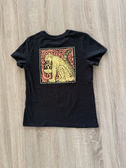 Vans Mexico-Inspired Graphic T-Shirt XS Black – Folk Art Animal Design