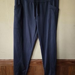 32°Heat Women’s Activewear Joggers – Navy Blue - Size Small