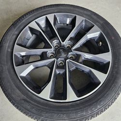 265 50 20 Bridgestone Ecopia Tires On 2022 Jeep Grand Cherokee Wheels