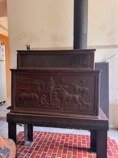 Jotul Vintage Cast Iron Wood Burning Stove