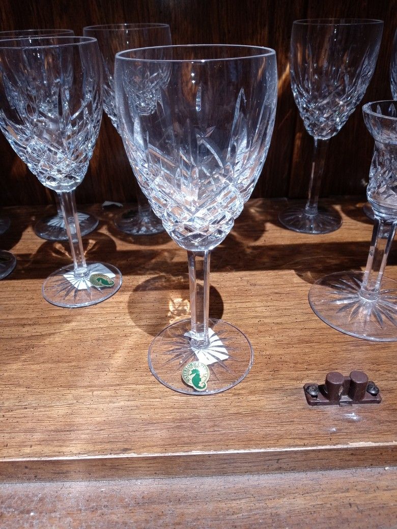 Waterford Araglin Lead Crystal Claret Glass