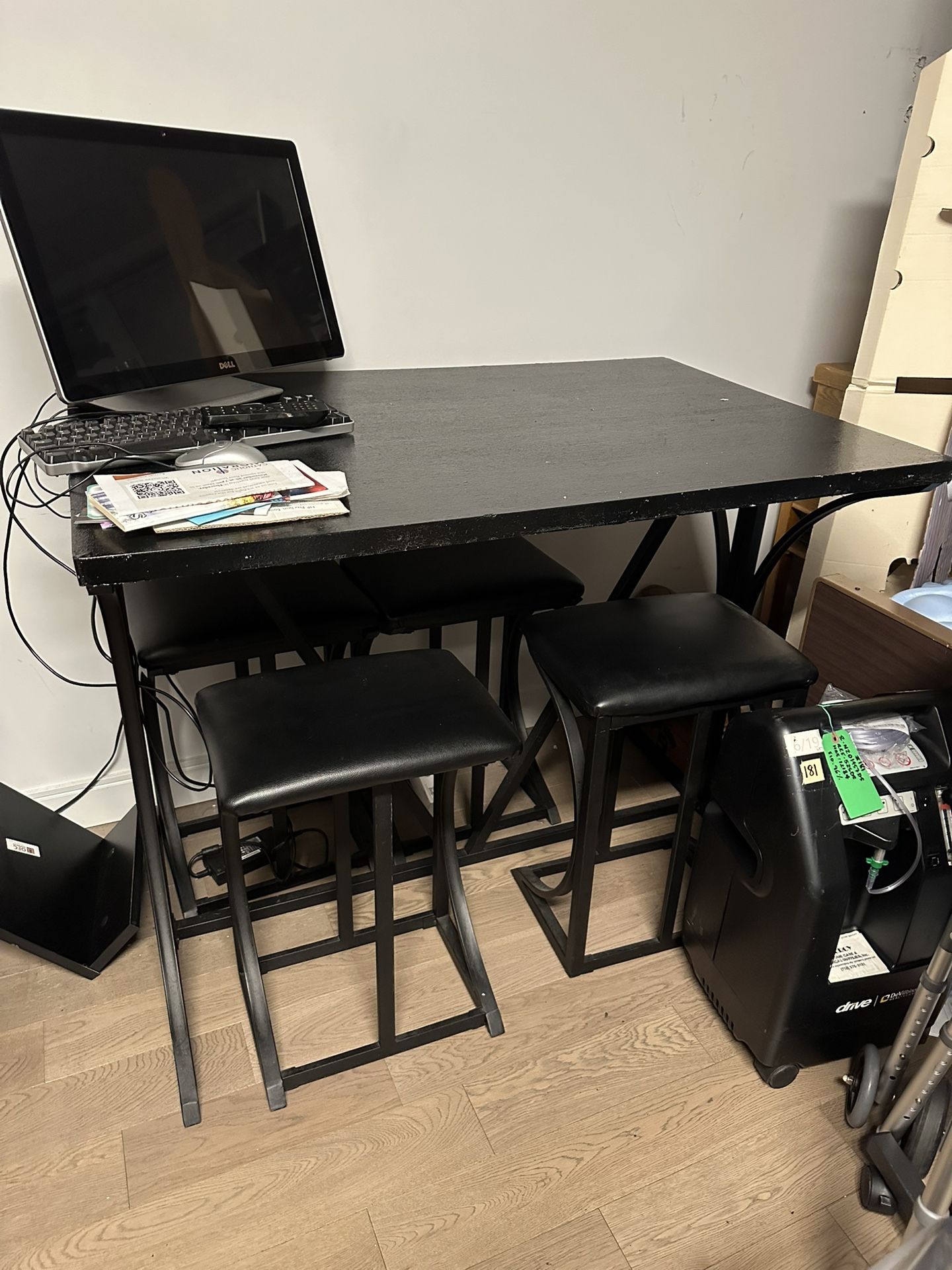 High Top Table And 4 Stools