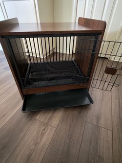 Wooden Dog Crate