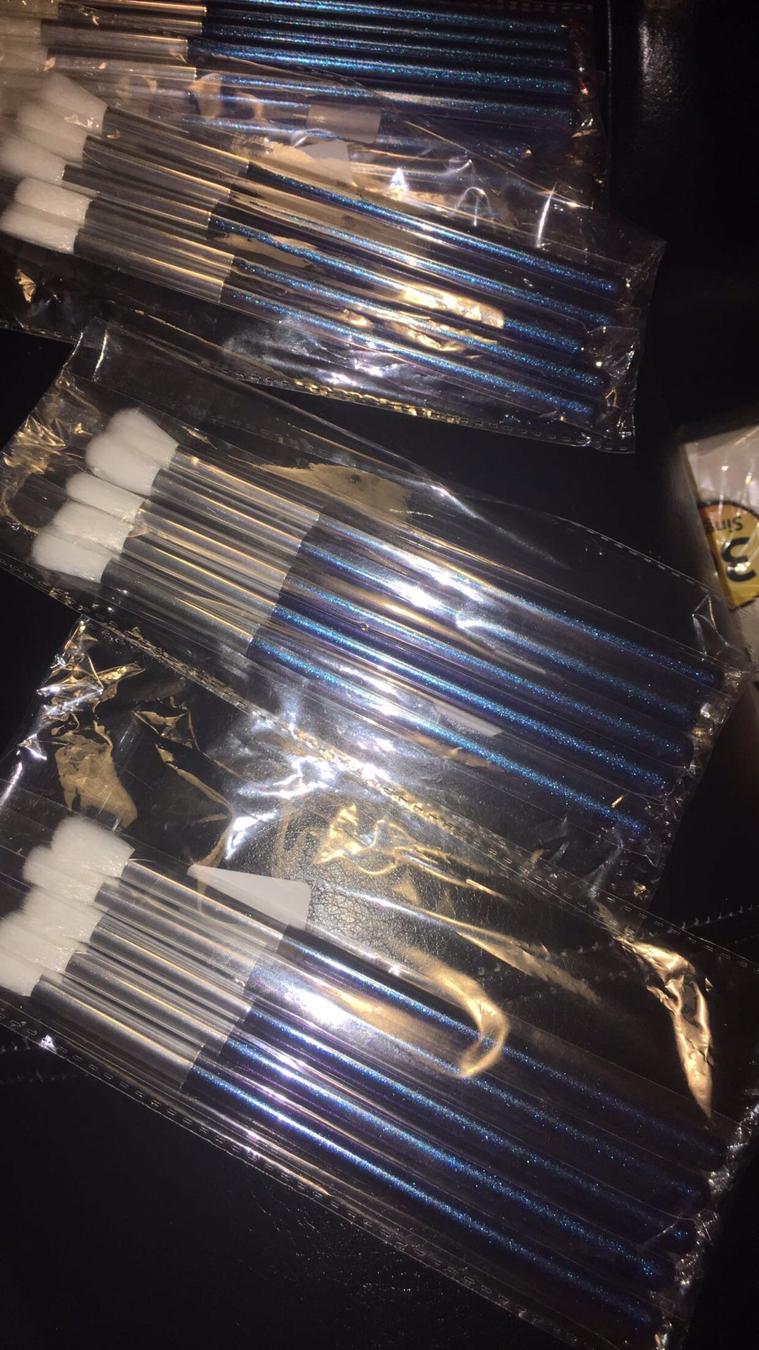 Makeup blending brushes