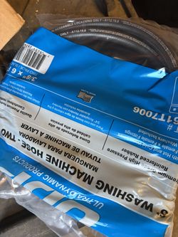 Washer Hose And Fitting