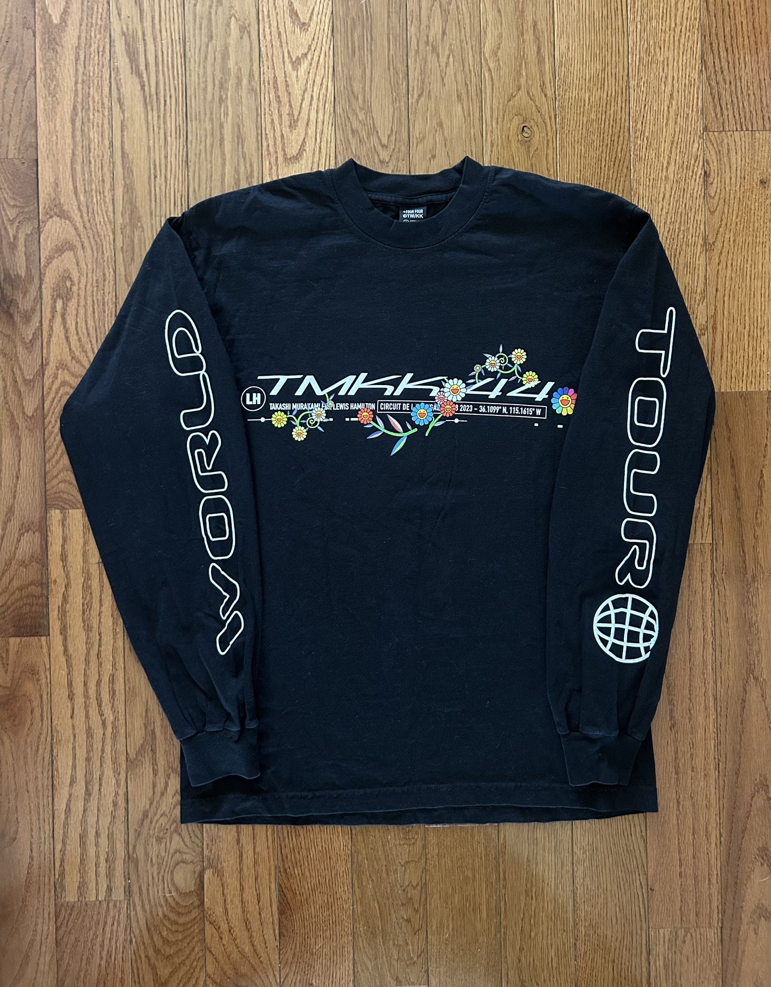 村上隆 Lewis Flame Out Longsleeve T-shirt 村上隆 Lewis Flame Out Longsleeve T-shirt Takashi Murakami Lewis