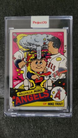 2021 Topps Project 70 - 1985 Topps Baseball Mike Trout #357 /10687