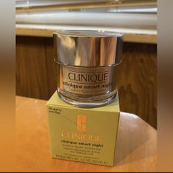 New Clinique Smart Night Custom Repair Moisturizer New 