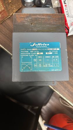 Step Down Transformer 480/12-24v